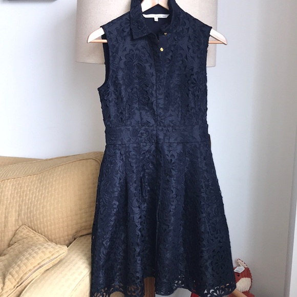RACHEL Rachel Roy Dresses & Skirts - Navy Lace Rachel Roy Dress NEVER WORN! NWT SZ 2